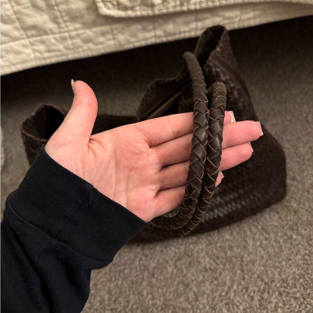 Madewell The Handwoven Leather Tote - Picture 7 of 8
